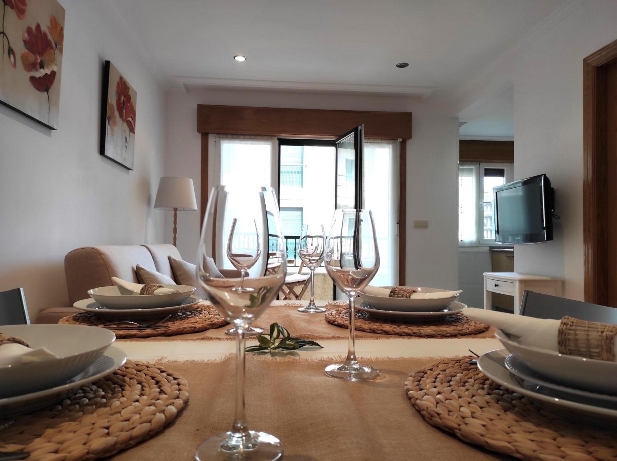 Siradella Vacaciones - A Lanzada Apartment Sanxenxo Bagian luar foto